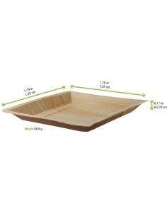 BANDEJA ARECA RECT 24X24 -4 x 25u-