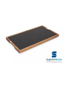 BANDEJA DE PIZARRA CON ASAS 40x30