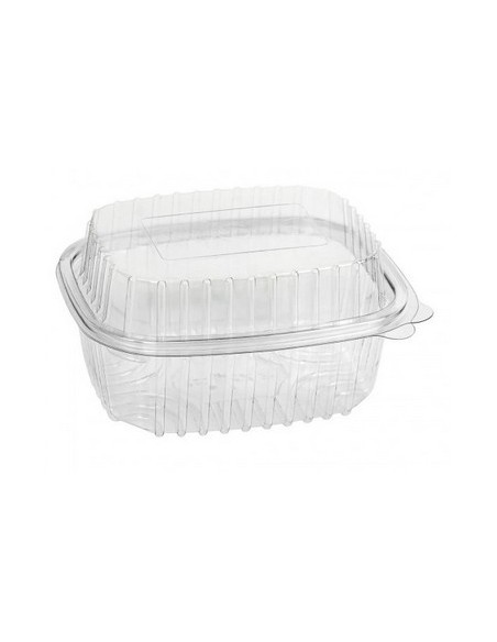 BANDEJA TRANSP 750CC CBISAGRA PET REDONDA -1 x 50u- REF11257