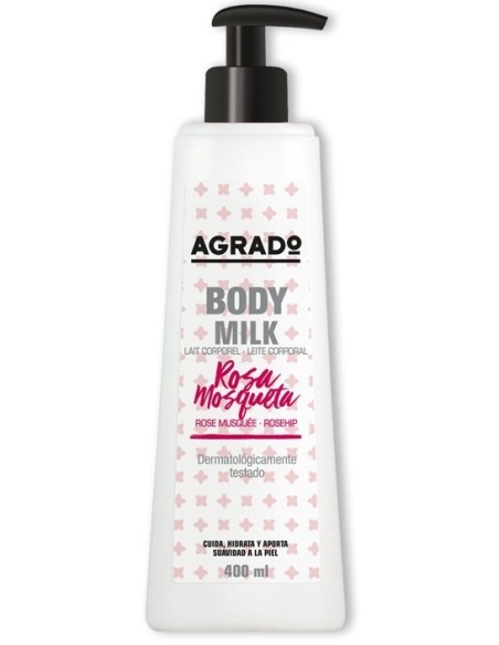 BODY MILK ROSA MOSQUETA cDOSIFICADOR -1 x 400ml-