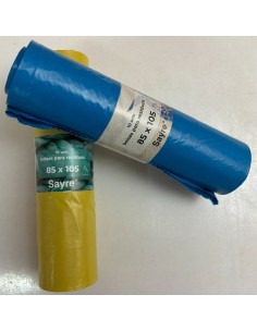 BOLSA AMARILLA 85x105 G-130 -1r x 10u-