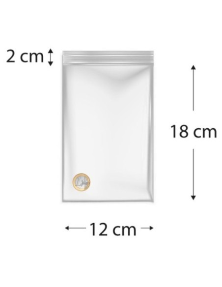 BOLSA AUTOCIERRE 120x180mm G-200 -10pq x 100u-