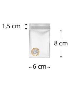 BOLSA AUTOCIERRE 60x80mm G-200 -10pq x 100u- REF B16