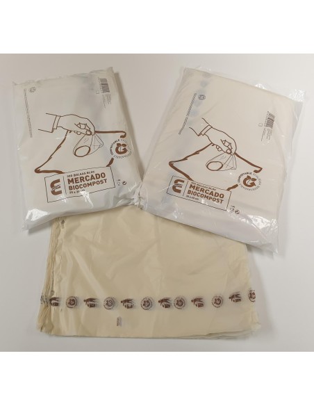 BOLSA BIOCOMPOSTABLE 70x70 G-90 -25r x 20u-