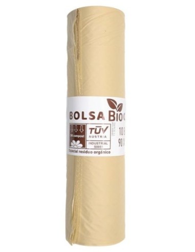 BOLSA BIOCOMPOSTABLE 85x110 G-90 -12r x 20u-