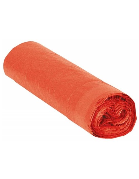 BOLSA NARANJA 90x125 G-200 -rollo de 10u-