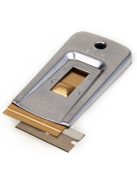 RASPADOR SEGURIDAD CCUCHILLA ALLWAY 4cms INOX REF SR20K