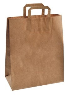BOLSA PAPEL BLANCA 4516x48cm -1pq x 50u- CASAS REF 6638