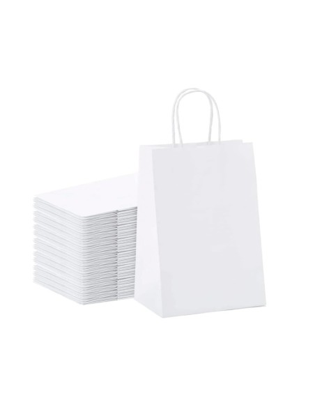 BOLSA PAPEL BLANCA 45x16x48cm -5pq x 50u- CASAS REF 6638