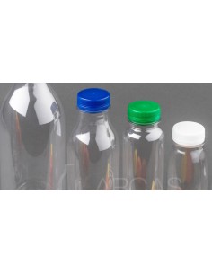 BOTELLA PET TRANSP CTAPON AMARILLO ALIMENTACION