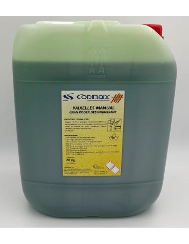 BRILLO RENTAVAIXELLES MANUAL CODIBAIX VERD-1 x 20l-