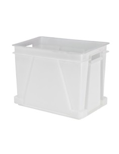 CAJA APILABLE DENOX 30 LTRS norma europea BLANCA
