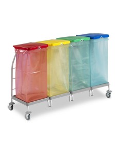 CARRO  DUST 4 CUERPOS  CON PEDAL   x70LT