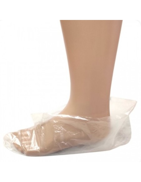 CALZA ZAPATOS POLIETILENO TRANSPARENTE -1 x 500u-