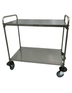 CARRO GALINDO  MOD 155 2 BANDEJAS ACERO INOX