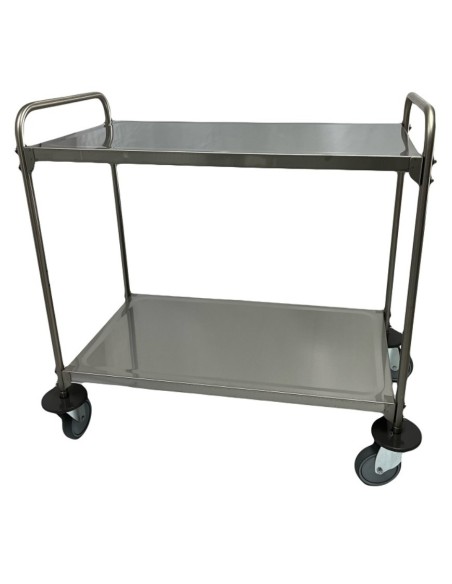 CARRO GALINDO  MOD 155 2 BANDEJAS ACERO INOX