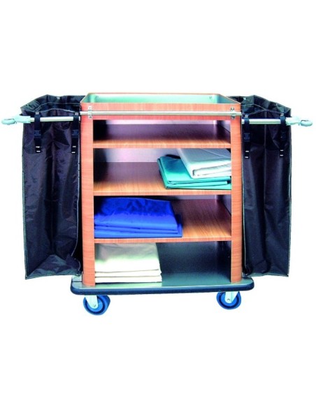 CARRO GALINDO LENCERIA EN ACERO INOX MOD 1400