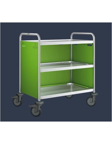 CARRO SERVICIO 3 ESTANTES REFORZADO SW 8 x 5-3 900x600x1035mm