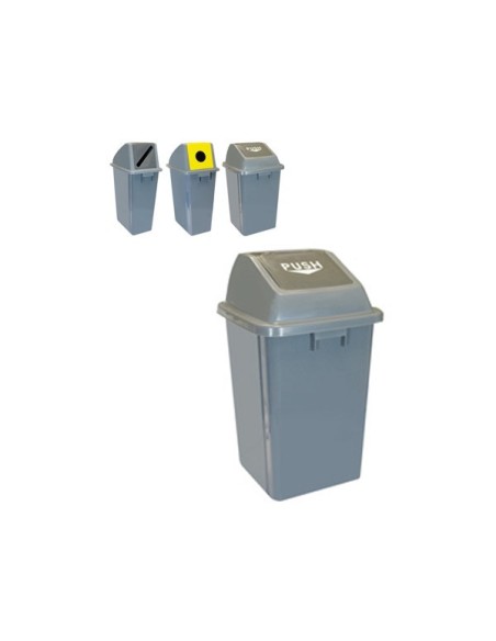 CONTENEDOR SELECTIVO RESIDUOS JIM 60 LTRS -1u-
