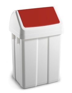 CONTENEDOR TTS MAX CTAPA BASCULANTE  25 LTRS COLOR