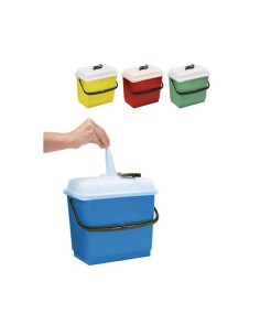 CUBETA 4 LTRS  TAPA HERMETICA AZUL