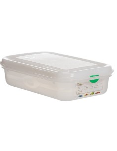 CUBETA GN DXAVN HERMETICA 1/4 1,8L TRANSPARENTE