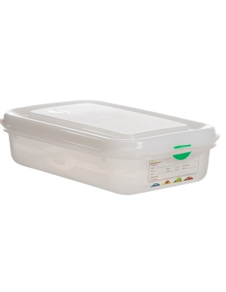 CUBETA GN DXAVN HERMETICA 1/4 1,8L TRANSPARENTE