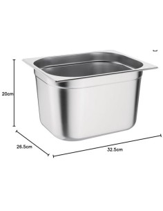 CUBETA GN INOX 1/2 P200 2