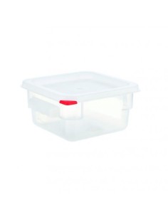 CUBETA TRANSP CUADRADA CTAPA PE 2 LTRS