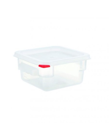 CUBETA TRANSP CUADRADA CTAPA PE 2 LTRS