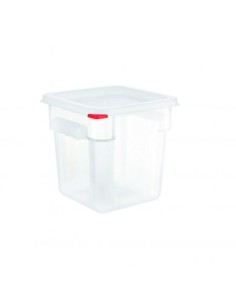 CUBETA TRANSP CUADRADA CTAPA PE 4 LTRS