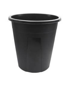 CUBO PLASTICO NEGRO 50L SIN TAPA