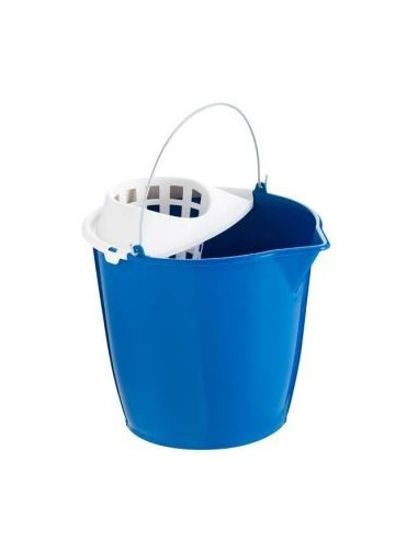 CUBOESCURRIDOR 13 LTRS AZUL ECO ASA METALICA -1u-