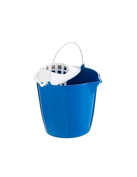CUBOESCURRIDOR 13 LTRS AZUL ECO ASA METALICA -1u-