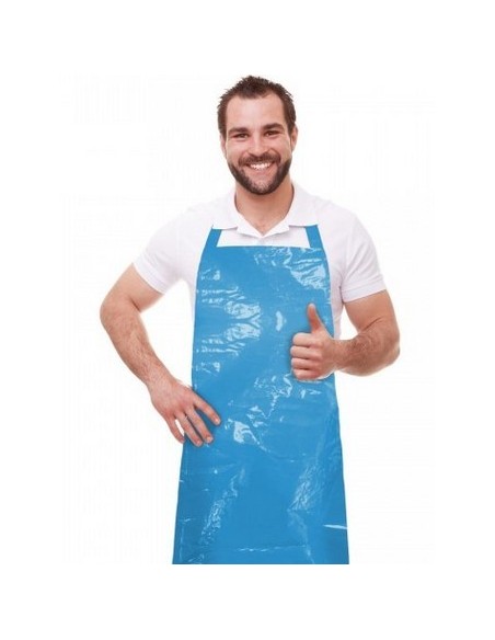 DELANTAL CPETO AZUL POLIETILENO 76x120CM -1 x1000u-