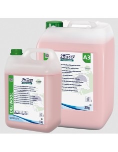 DELIWOOL Detergente liquido para lana y tejidos delicados -1 x 5kg- 2