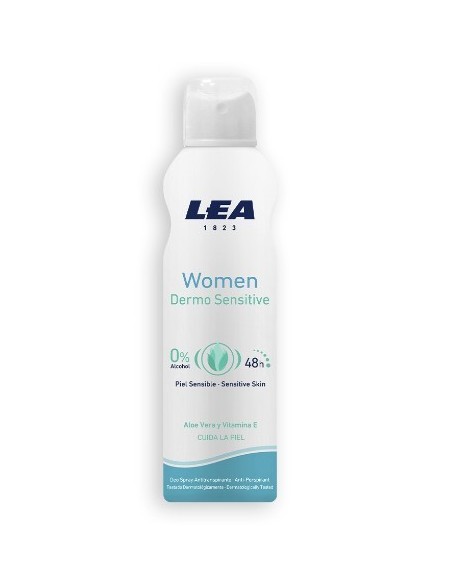 DESODORANTE SPRAY LEA WOMEN DERMO SENSITIVE -1 x 150ml-
