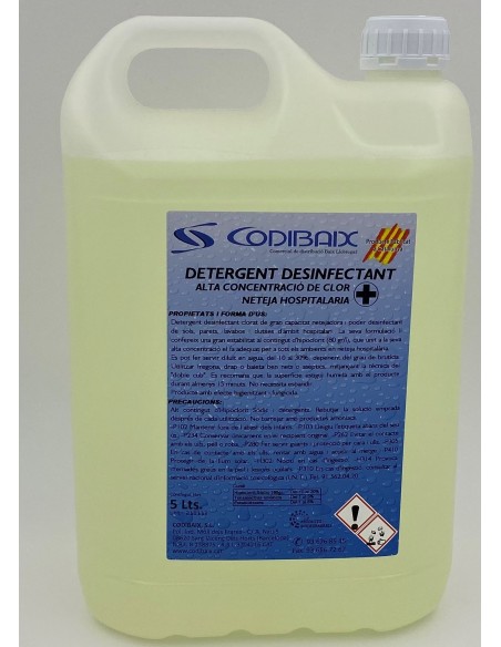 DETERGENT desinfectant CLORAT Codibaix -1 x 5l-