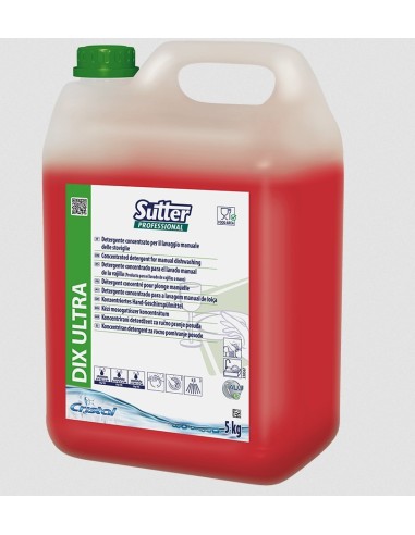 DIX ULTRA detergente concentrado lavado manual de vajilla -1 x 5kg-