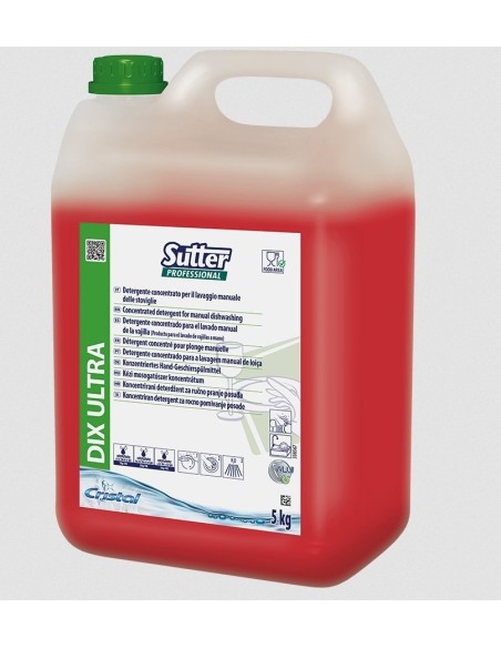 DIX ULTRA detergente concentrado lavado manual de vajilla -1 x 5kg-