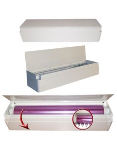 DISPENSADOR FILMALUMINIO 304045 CMS PLASTICO BLANCO CTAPA