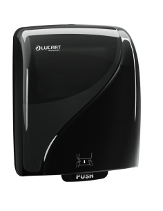 DISPENSADOR LUCART IDENTITY HAND TOWEL NEGRO