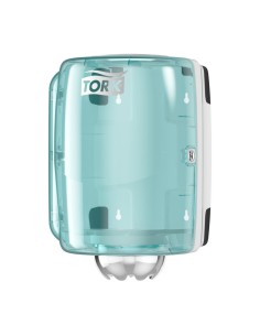 DISPENSADOR TORK BOBINA M2 BLANCOTURQUESA