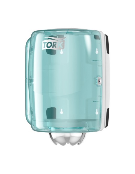 DISPENSADOR TORK BOBINA M2 BLANCOTURQUESA
