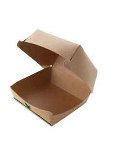 ENVASE HAMBURGUESA KRAFT 145x130x80mm -1 x 50u-