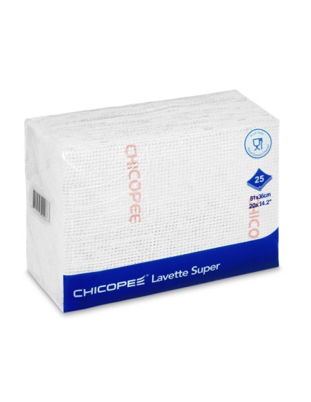 GAMUZA CHICOPEE LAVETTE SUPER -6 x 25u- BLANCO