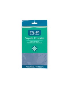 GAMUZA MICROFIBRAS CRISTALES PLA -1ud- AZUL