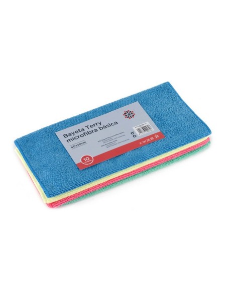 GAMUZA MICROFIBRA ECOLOGICA 40x30 280gr -1 x 10u- AZUL