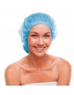 GORRO POLIPROPILENO AZUL 54cm -20pq x 100u-