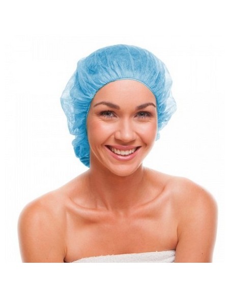 GORRO POLIPROPILENO AZUL 54cm -20pq x 100u-